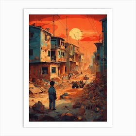 Apocalypse City Art Print