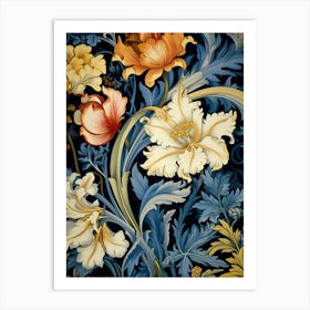 William Morris Floral Wallpaper 2 Art Print