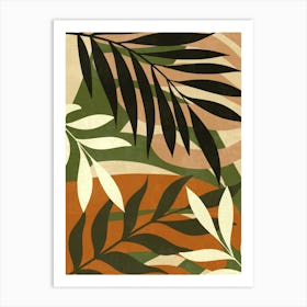 Camouflage Pattern Art Print