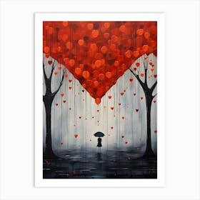 Love Rain 7 Art Print