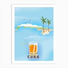 Cuba Travel poster Art Print