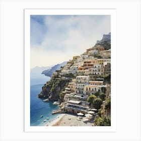 Summer In Positano Painting (20) 1 Art Print