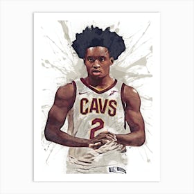 Collin Sexton Cleveland Cavaliers 1 Art Print