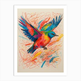 Bird In Flight Art Print