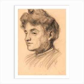Portrait Of Marie Schiele, Egon Schiele Art Print