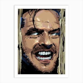 The Shining Eyes Art Print