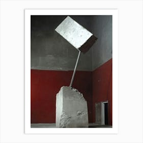 Concrete Sculpture - Concrete Art Print