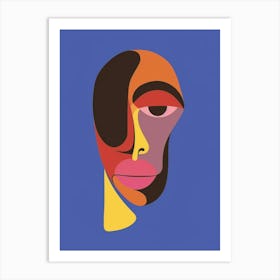 Face Of A Man 24 Art Print