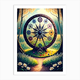 Wheel Of The Year 1 Art Print