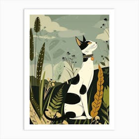 Cat In The Meadow 7 Art Print