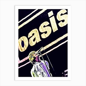 liam gallagher oasis britpop music band 21 Art Print