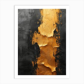 Abstract Oil On Canvas Art Print