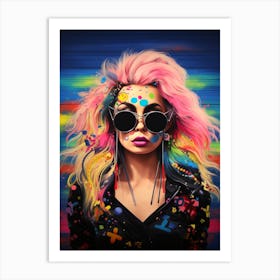 Lady Gaga 3 Art Print