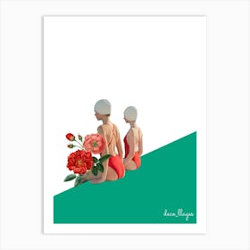 Natation Art Print