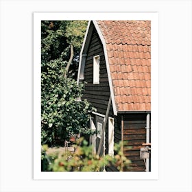 Black Barn // The Netherlands // Travel Photography Art Print