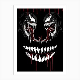 The Venom Grin Art Print