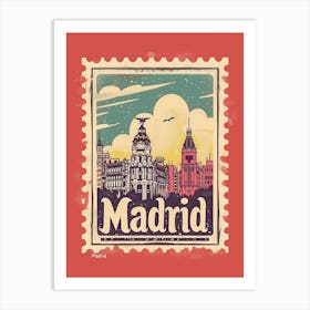 Madrid Art Print