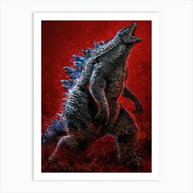 Godzilla Art Print