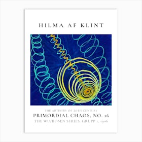 Hilma Af Klint Primal Chaos No 16 Art Print