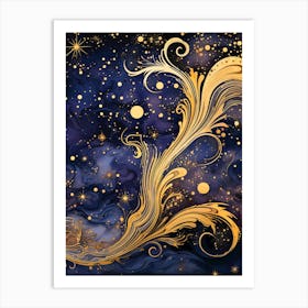 Starry Night 1 Art Print