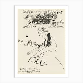 Adèle Art Print