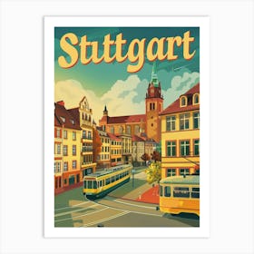 Stuttgart Art Print