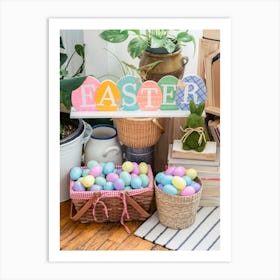 Easter Eggs 138 Art Print