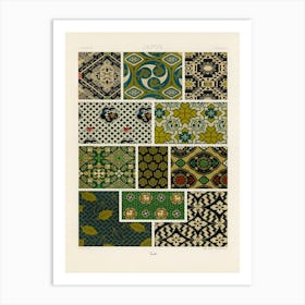 Japan Pattern, Albert Racine 1 Art Print