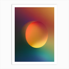 Abstract Background-Reimagined 2 Art Print