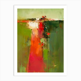 Abstract Landscape Painting 28 Art Print