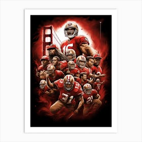 San Francisco 49ers 2024 Print 04 Art Print