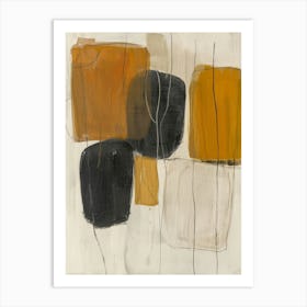 Abstract Squares 17 Art Print