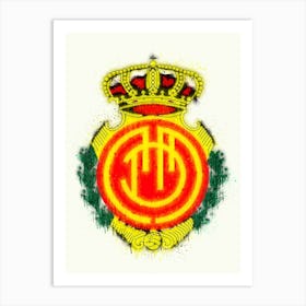 Real Mallorca Painting Art Print