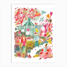Spring In The Park Art Print