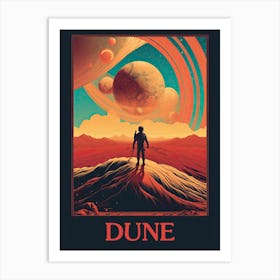 Dune Vintage Fan Art Poster Art Print