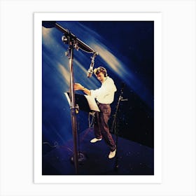 Superstars Of David Bowie Recording Studio Art Print