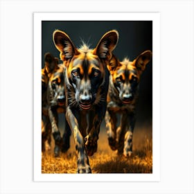 Wild Animal Creative Portrait 38 Art Print