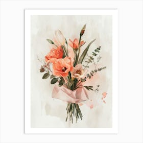 Bouquet Of Flowers 6 Art Print