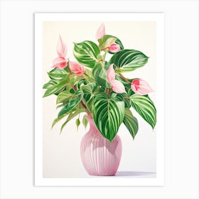 Pink Cyclamen Art Print