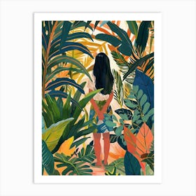 In The Garden San Diego Botanical Garden 2 Art Print