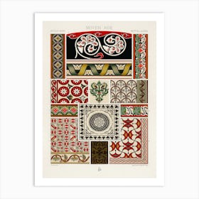 Middle Ages Pattern, Albert Racine (8) Art Print