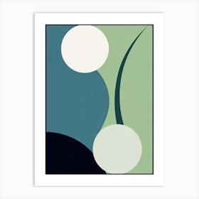 Minimal Abstract Shapes 10 Art Print