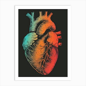 Human Heart 9 Art Print