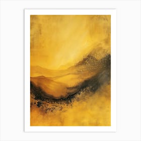 Golden Horizon Art Print