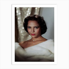 Screen Star Singer Dorothy Dandridge Art Print