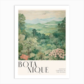 Botanique Fantasy Gardens Of The World 3 Art Print