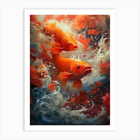 Koi Fish 1 Art Print