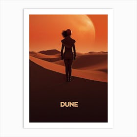 Dune Illustration Fan Art Poster Art Print
