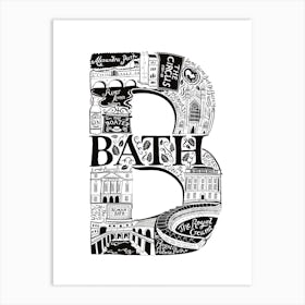 Bath Art Print