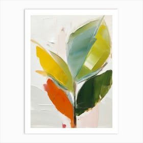 Plant Style Abstract Art Print